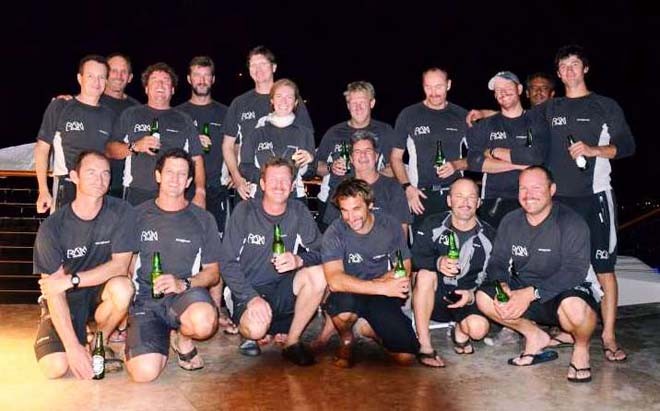 The crew of Rán Leopard at YCCS Virgin Gorda © YCCS - 